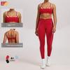 Nude Feeling Double Strap Yoga Bra With Chest Pad For Fitness And Sport Activities