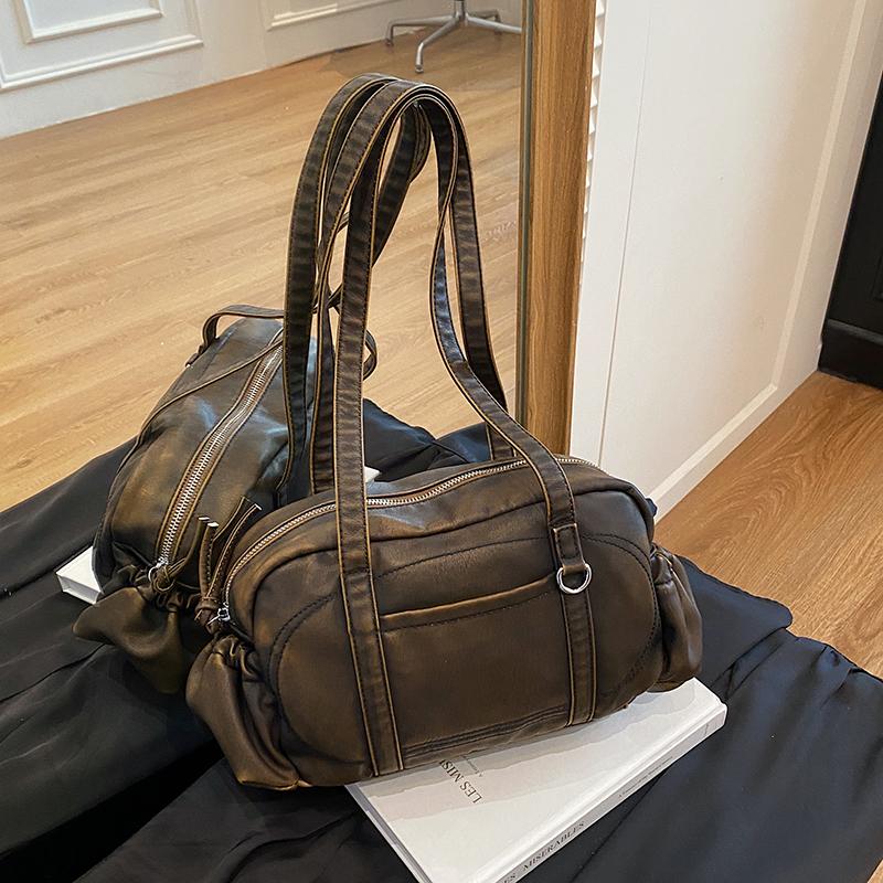 College Style Japanese Tote Bag Female Messenger Commuter Bag Simple Large-capacity Handbag