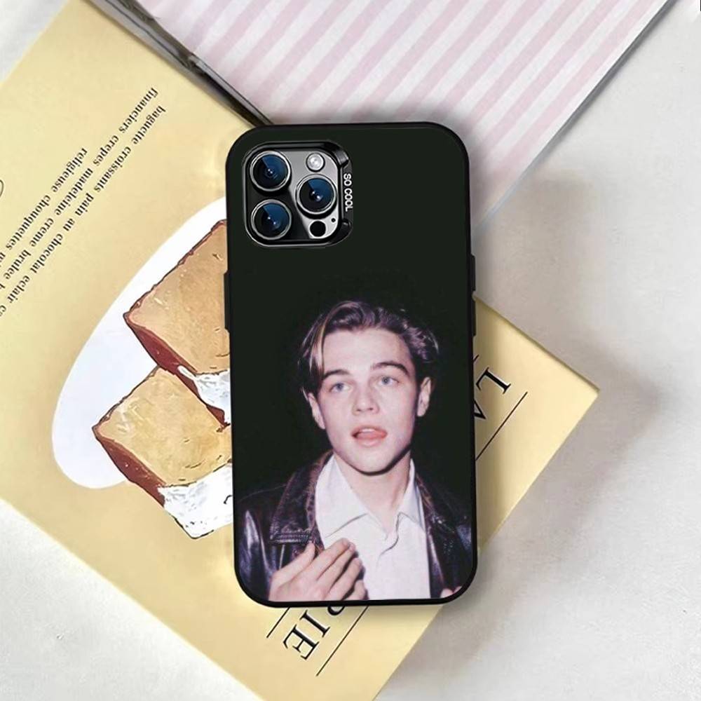 Leonardo DiCaprio Phone Case For iPhone 17,16,15,14,13,12,11 Plus,Pro Max,XS,Colorful Silver Phone case Funda Cover iPhone16promax