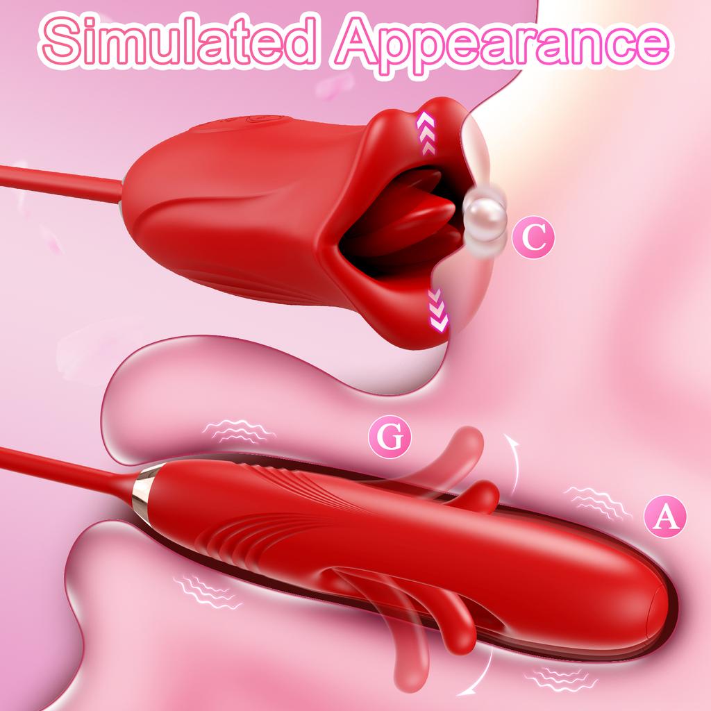 Penetration Vagina Vibrator Tongue Licking Nipple Stimulator Vibrator Massager Masturbation Tools Women Sex Toys Sex Machine