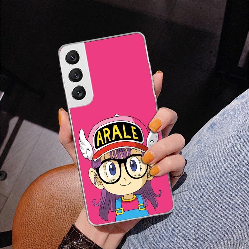 Arale Dr Slump Phnoe Case for Samsung Galaxy S26 S25 Edge S23 S24 Ultra S22 Plus S21 S20 FE Unique Cover Soft Coque Galaxy S25 S
