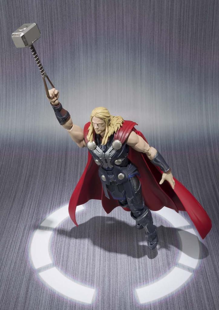 TAMASHII NATIONS Avengers Thor 155mm ABS PVC Painted Action Figure S.H.Figuarts Approx. & & Die-cast