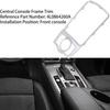 Center Console Trim,4L0864260A Central Console Frame Trim for 2007‑2015,for 4L 2007‑2015