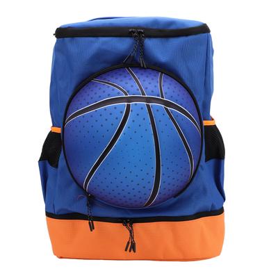 Basketballrucksack mit Schuhfach Oxford-Gewebe Atmungsaktiv Fußballrucksack Sporttasche für Outdoor-Volleyball