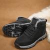 New Snow Boots Men Lace Up Mens Shoes Breathable Winter Boots For Men Casual Men Shoe Waterproof Ankle Boots Footwear Work Shoes