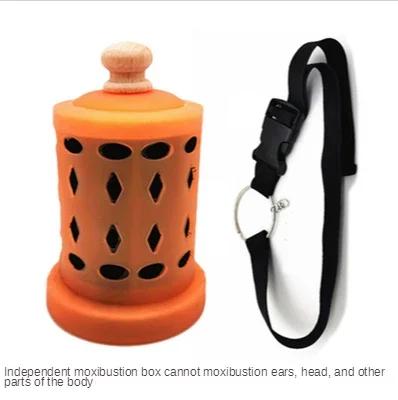 Ear Point Therapy Hot Compress Ear Eye Moxibustion Head Massage Portable Moxibustion Household Tools Box Beauty Salon Instrument