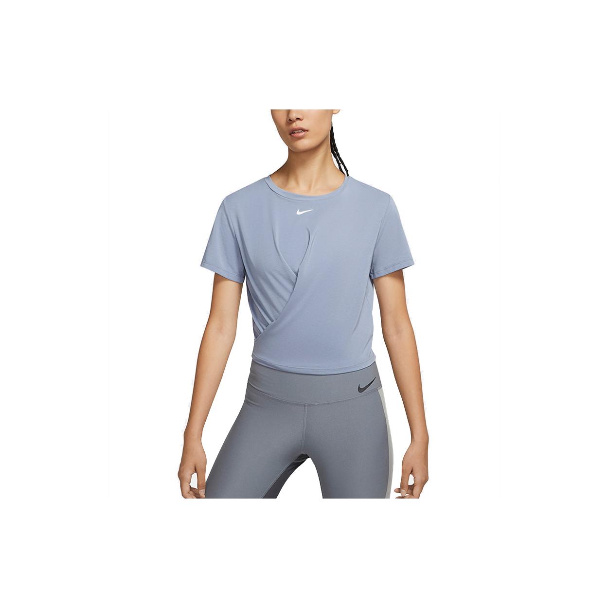 

New Nike T Shirt Women s Steel Blue DD4922-493 S