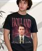 T-shirt Grafica Tom Holland e t-shirt per bambini: Stampa Ritratto Attore Stile Vintage
