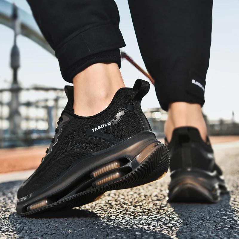 Men's Sneakers 2025 New Mesh Running Shoes Trend Anti Slip Platform Casual Sneaker Shoes Summer Breathable Fashion Tennis Shoes