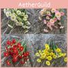 Daisy Small Silk Flower Bouquet For Wedding Decor And Home Projects Styling