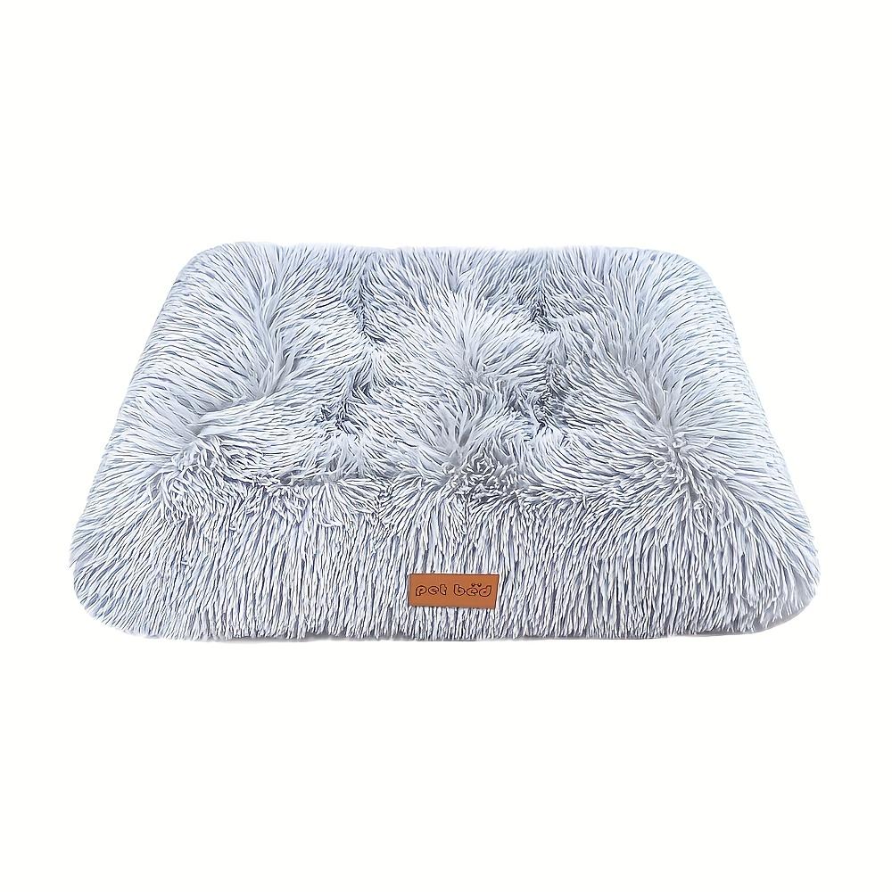 1pc Extra Large Fleece Lined Dog Bed & Cat Mat - Thickened Comfortable Warm Polyester, Easy To Remove & Washable