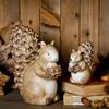 Country Living Ekte Tre-effekt Resin Ekorndyr - Stor