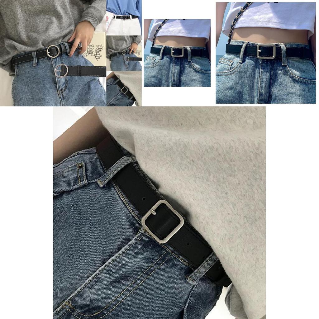 Versatile Pu Chic Belt With Unique Buckle Designs Ideal For Modern Fashion Enthusiasts