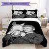 French legendary rock singer and actor Johnny Hallyday provides comfortable bedding covers and pillowcases for home use (without core) K18