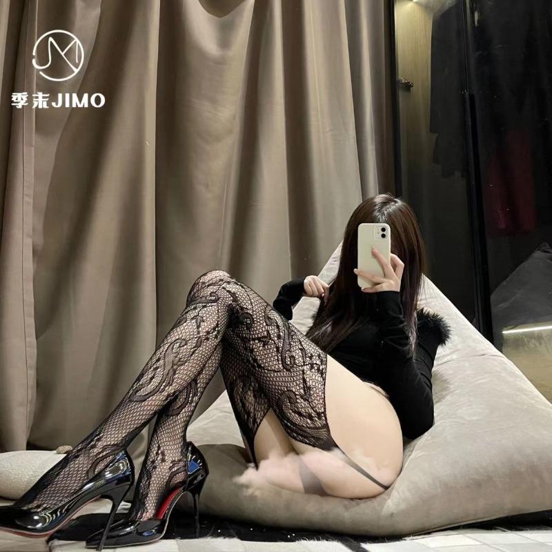Sex underwear new net socks lace empty suspenders integrated fishing net stockings stockings stockings suspenders women