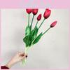 Artificial Tulipa Gesneriana Wedding Decor With Soft Silicone For Home And Photography Backdrops