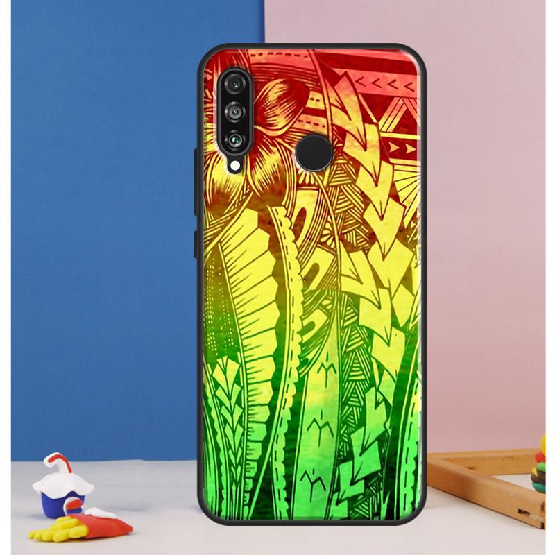 Polynesian Mix Case For Huawei Nova Y73 Y72 Y70 Y90 Y60 Y61 Y91 12s 12i 11i 8i 9 10 SE P30 P40 Lite P60 Pro