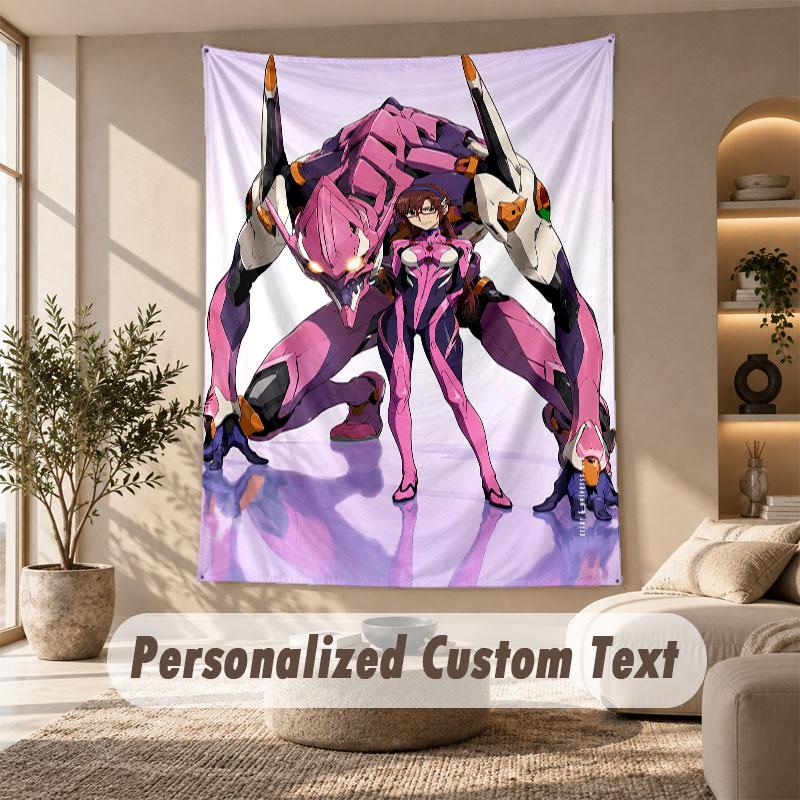 Wall Hanging Tapestry Art Cloth Bedroom Room Background DecorNeon Genesis Evangelion