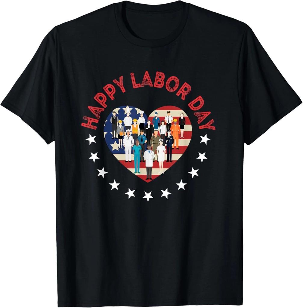 Happy Labor Day For All Workers Patriotic Labors Day Gift Unisex T-Shirt