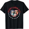 Happy Labor Day For All Workers Patriotic Labors Day Gift Unisex T-Shirt