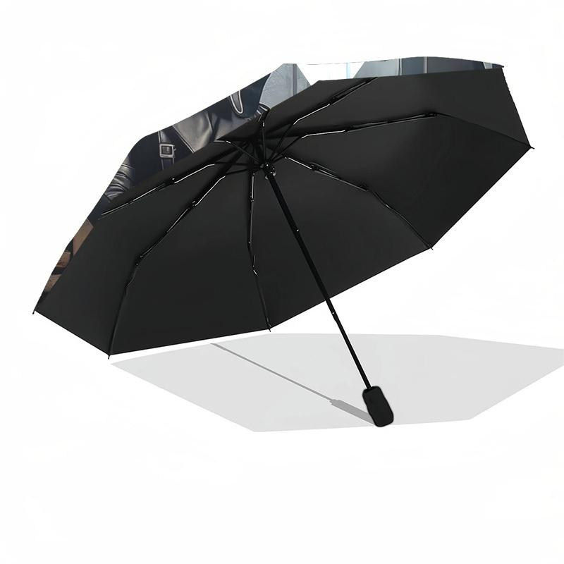 1pc Sonic the Hedgehog Automatic Opening Folding Umbrella, 8 Bone Iron Frame, Portable Design for Outdoor Use, Ideal Gift for Fans, Travelers, Everyda