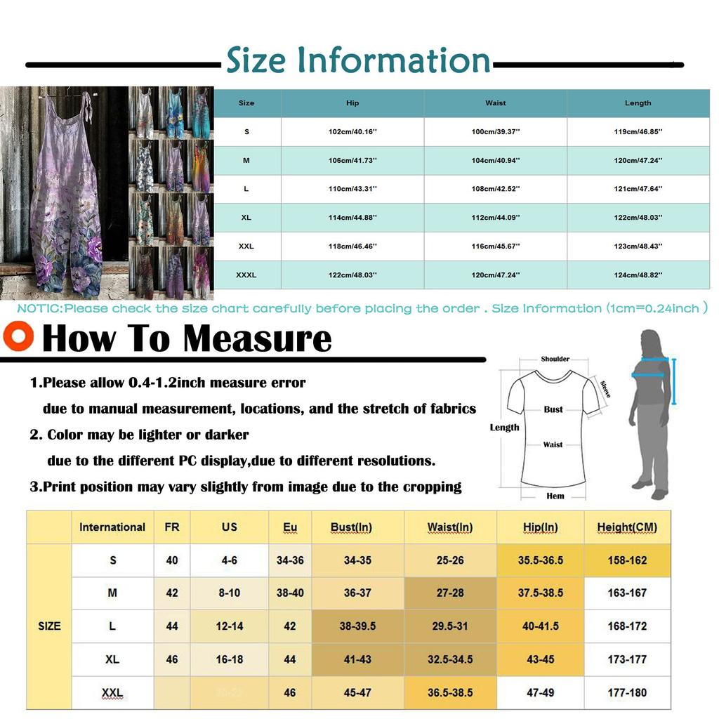 Neuer Sommer Freizeit Blumen Casual Locker Hohe Taille Damen Kuppel Vintage Jumpsuit