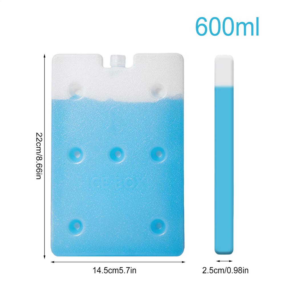 Bloques de Hielo Congelador Gel para Almuerzo Reutilizable Bolsa Refrigerante Fría Bloques de Hielo Bloques de Hielo Refrigerador Caja de Cristal de Hielo Ventilador de Hielo Placa de Hielo
