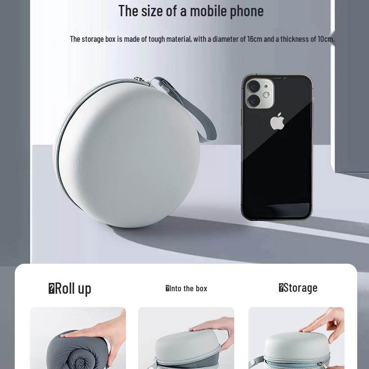 Portable U-Shaped Neck Support Pillow for Travel