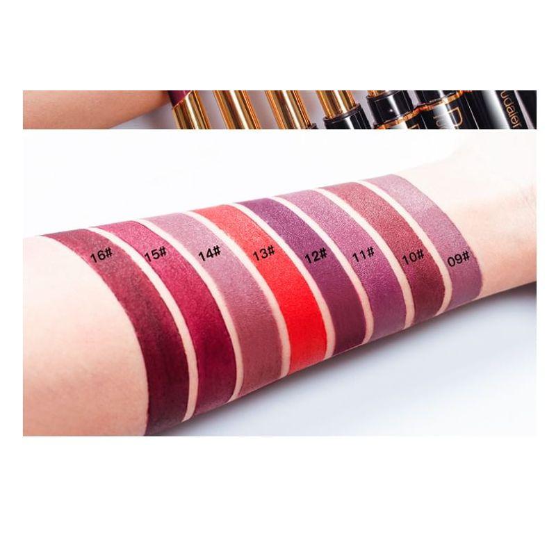 Pudaier - Dúo Delineador de Labios y Labial Mate - 16 Colores