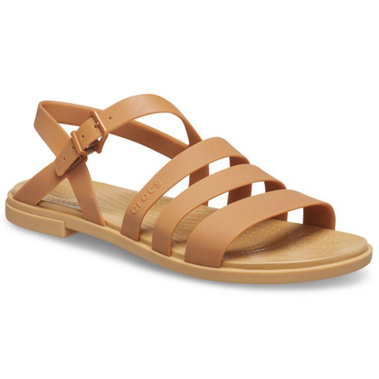 Crocs Trolley Vacation Style One-Strap Sandals Women Sandals Brown 206107-277