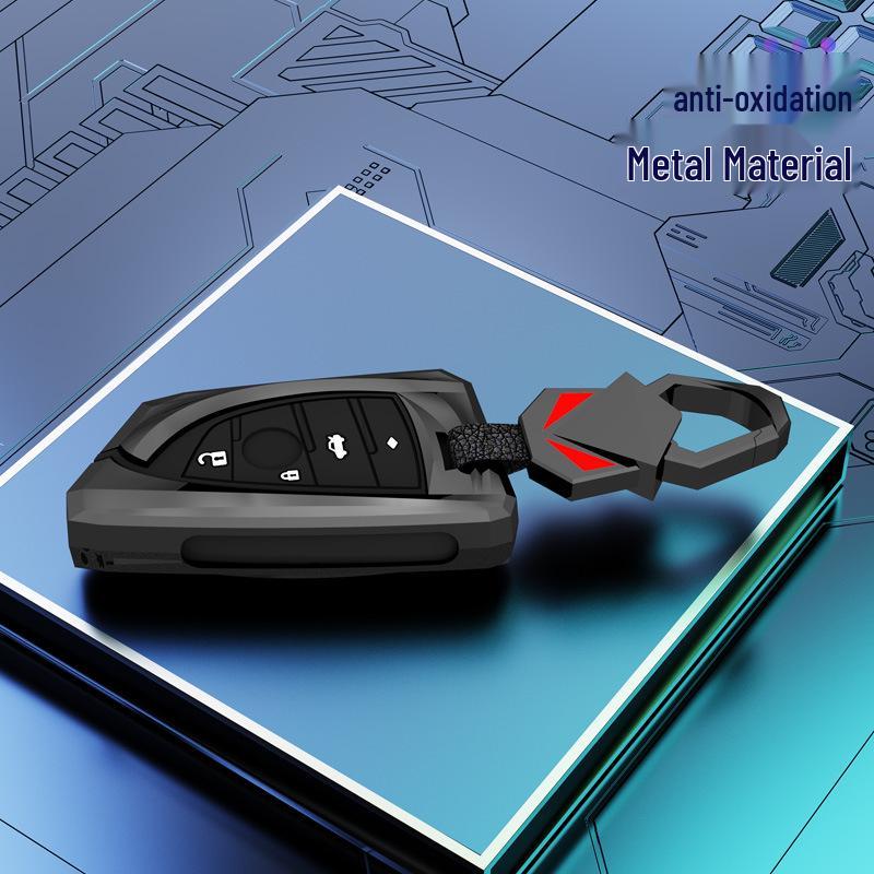 BMW Key Case Cover: Compatible with 5 Series, 3 Series, X3, X1, LCD X5, Blade 530, 7 Series, 1 Series, 525, and X2.