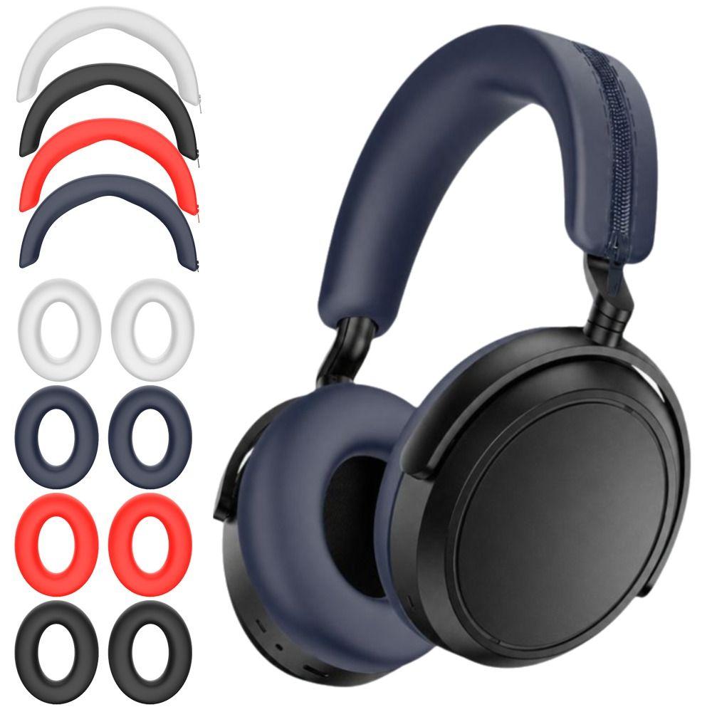Shockproof Headbeam Sleeve Silicone Headband Protector for Sennheiser MOMENTUM 5 Wireless