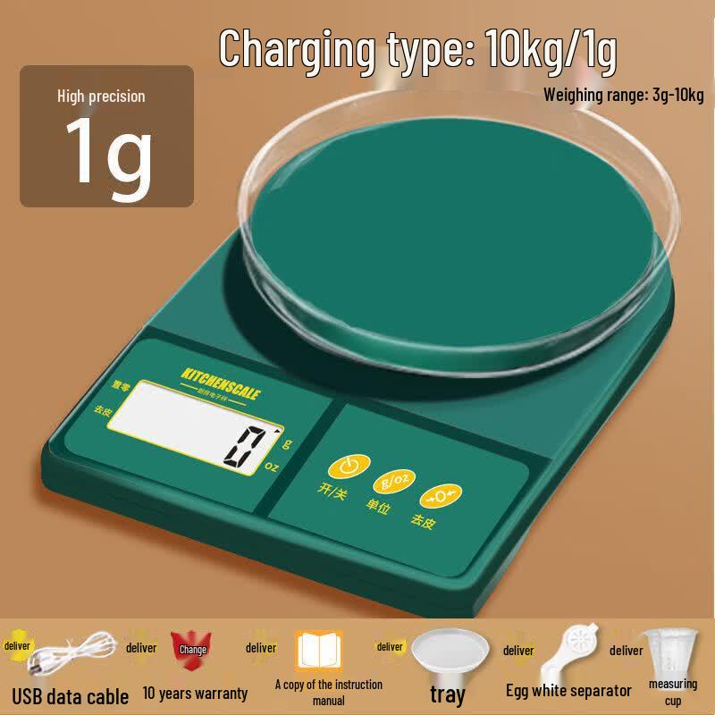 High-Precision Digital Kitchen Scale