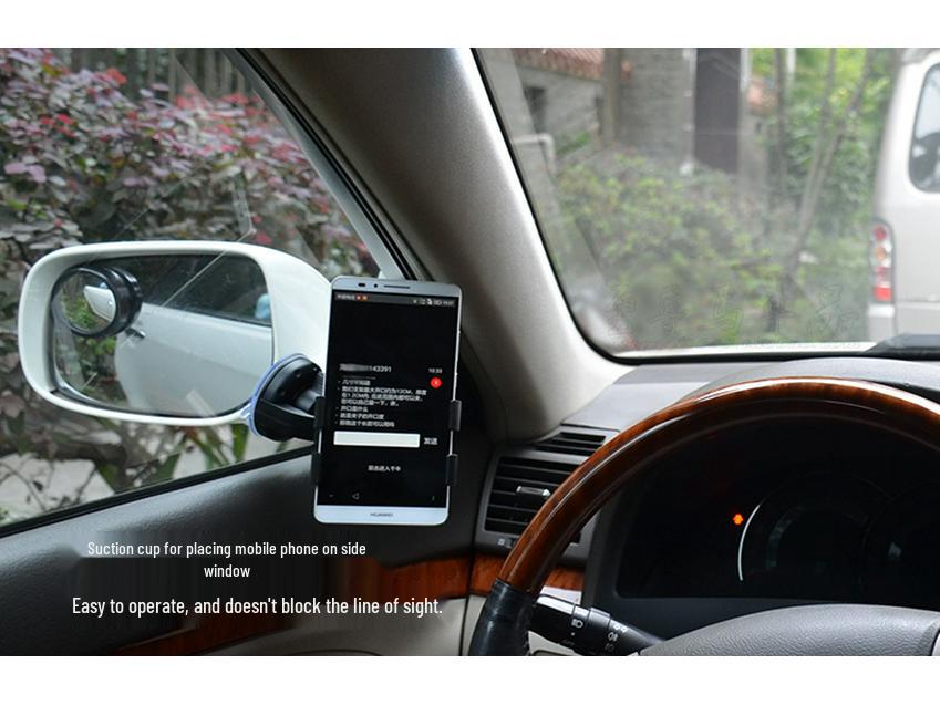 Universal Rearview Mirror Dash Cam & Phone Mount Clip