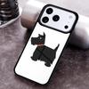 Scottish Terrier Dog Phone Case For iPhone 17,16e,15,14,13,12,11,Mini,Pro,MAX Soft Silicone Cover