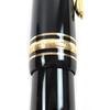 Excellent MONTBLANC fountain pen Meisterstück Cap type black 14K mens Used
