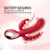 3 In 1 Dildo Rabbit Vibrator for Women G-Spot Clitoris Stimulator Anal Plug Orgasm Masturbator Female Masturbation Sex Toys 18