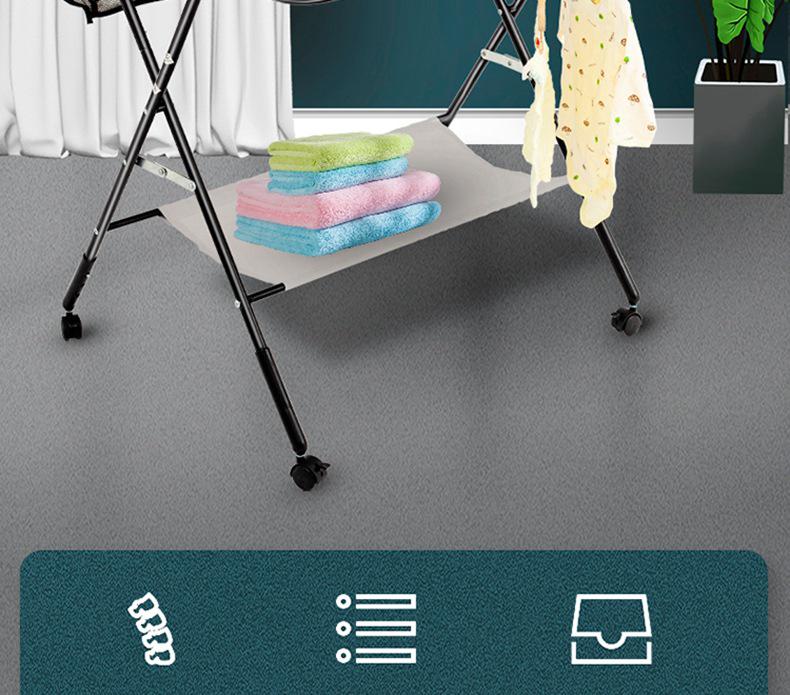 Multi-Functional Baby Crib with Changing Table and Newborn Care Station