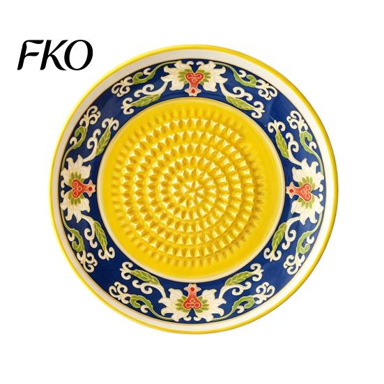 Piatto Grattugia Aglio Ciotola Macina Zenzero Manuale, Grattugia Frutta Zenzero Cucina, Piatto Vassoi All-in-One Preparazione Mescolanza Servizio, Piatto Strumento Moderno Minimalista