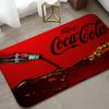 C-Coca C-Cola Fußmatte Badezimmer Saugfähige Matte Einfache Tür Schmutzabweisende Matte Hausküchenmatte Fußmatte Eingangsbereich Matte