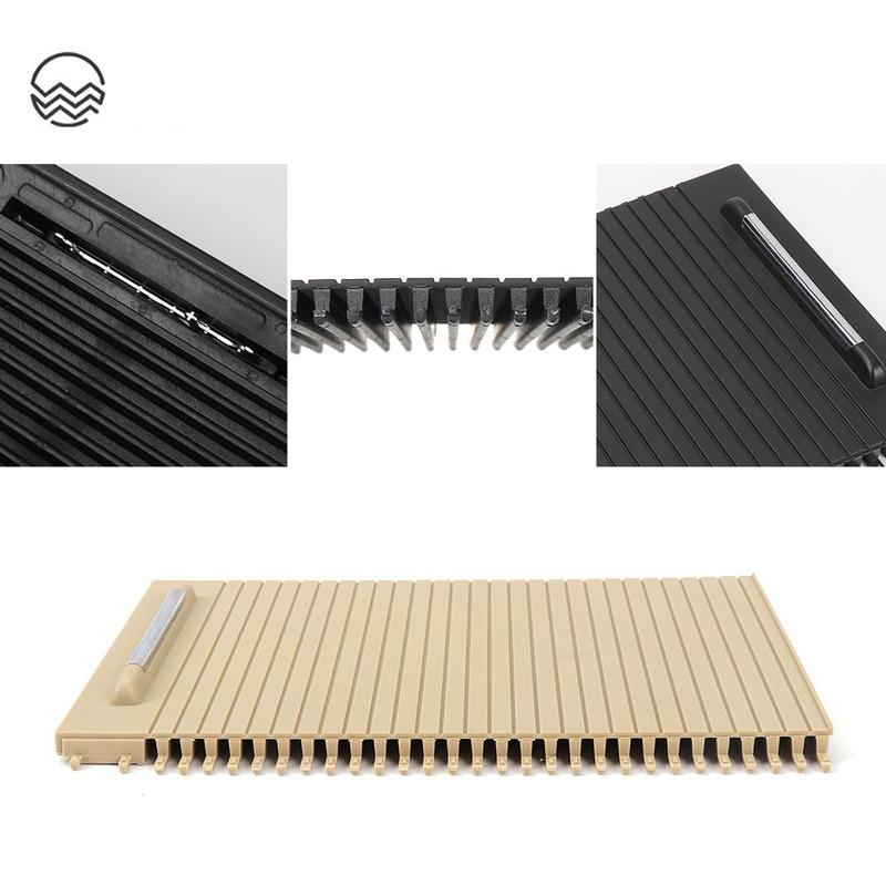 For Honda RE1 RE2 RE4 Car Console Armrest Storage Box Sliding Shutters Cup Holder Roller Blind Cover For Honda CRV 2007-2011