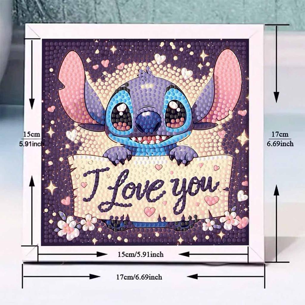 Kit Pittura Diamante Fai da Te con Cornice, Punto Mosaico Cerchio Completo 5D Kit Punto Croce Fai da Te Decorazione Casa con Cornice, Collezione Hobby Artigianale