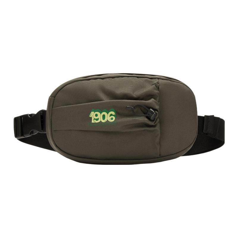 

New Balance Тканевая сумка-слинг поясная сумка маленького размера унисекс зеленая New Balance LAB33415-LGB Small зелёный