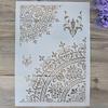 Stencil Mandala artigianali per pareti Pittura Scrapbooking Timbratura Album Carta decorativa in rilievo