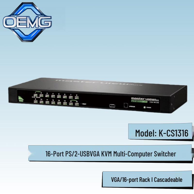 OEMG 16-Port KVM VGA Switch