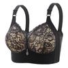 2024 Lace Floral Wire-Free Plus Size Bra with Sponge Cups