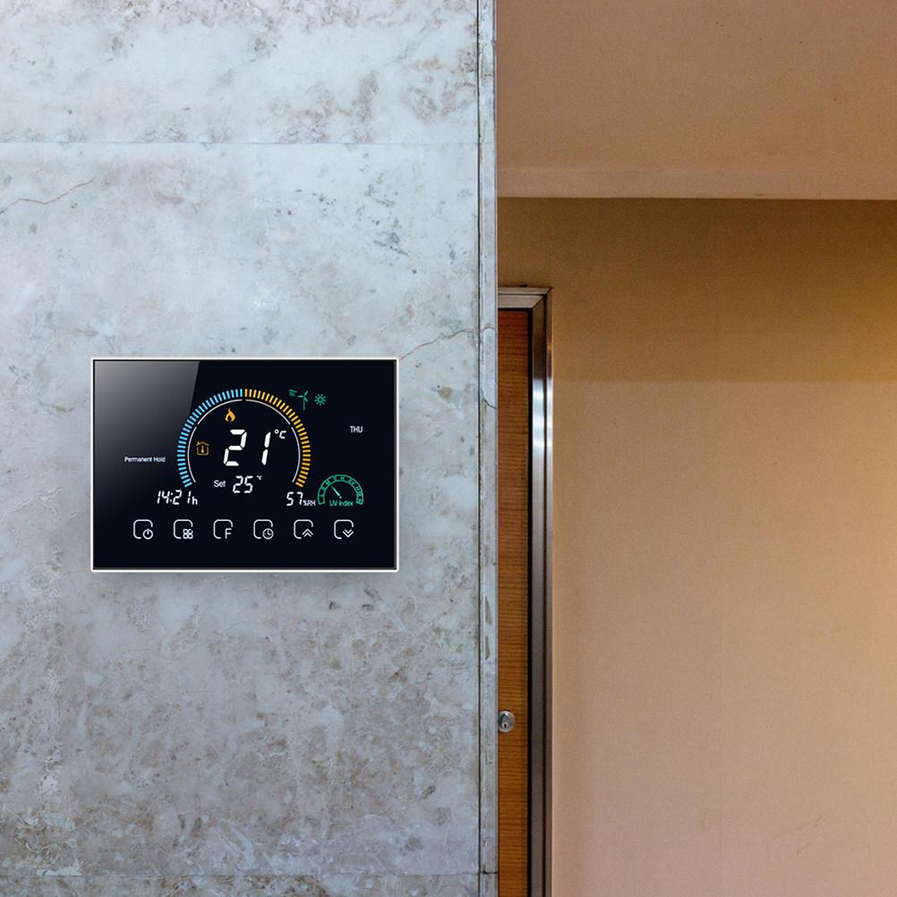 1Set Intelligent Temperature Controller Smart Thermostat with 48-Inch Backlit Display 86Mm 60Mm Box Compatible Digital Home China Mainland