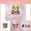 Adorable Cartoon Character Metal Brooch Cute Fire Dragon Anime Design Accessory