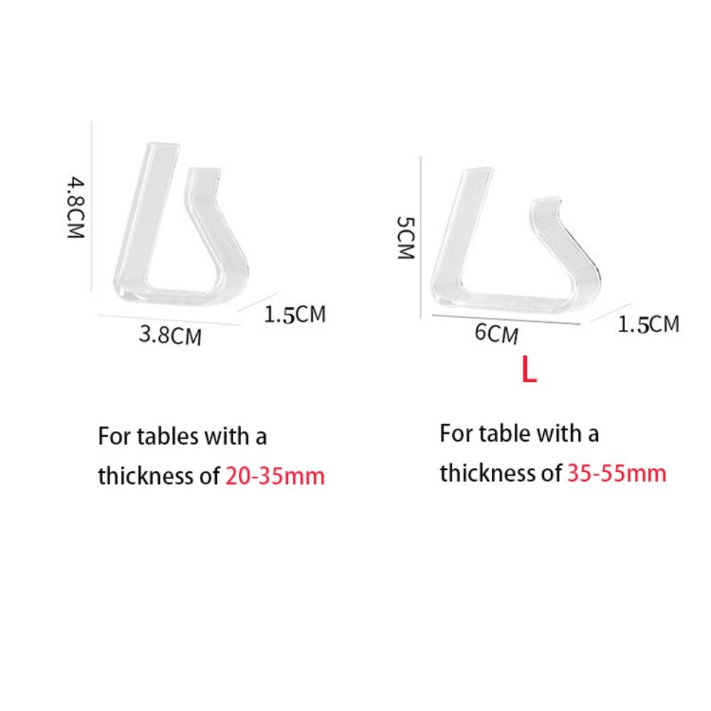 4pcs Multi-function Cloth Clamps Plastic Tablecloth Holder New Tablecloth Clip  Household