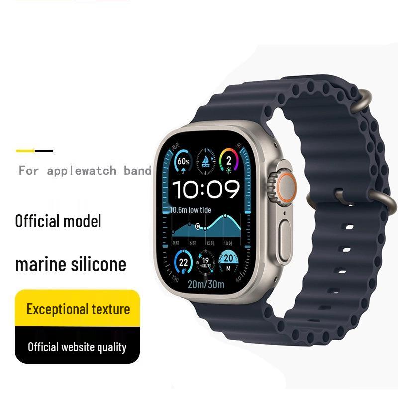 Apple Watch Ocean Silikonový Sportovní Řemínek S9/S10/Ultra